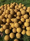 4 Dozen  48 Count Used 9  Dimpled Balls Pitching Machine  Batting Cage Baseballs