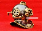 Antique Us Navy Brass Divers Diving Helmet Mark V 18  Deep Sea Boston Morse