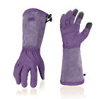Vgo 1pair Long Cuff Rose Pruning Thorn Proof Garden Gloves  Work Gloves sl6592 