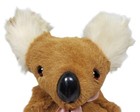 C1950 s Australian Koala Bear Kangaroo Fur Plush Toy Rubber Nose Hands Feet