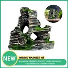 Aquarium Ornament Rockery Hiding Mountain Cave Home Fish Tank Decor Resin Usa