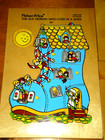 Vintage Fisher-price Wooden Peg Puzzle Lot Of 5 Farm Animals Three Little Pigs  