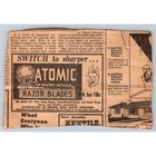 Estes Kefauver Motion Picture Comic Cartoon Newspaper Clipping
