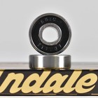 Andale Abec 7 Black Gold Pro Rated Skateboard Precision Bearings Set Of 8