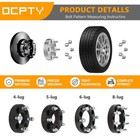 4pcs 1 5  Wheel Spacers 5x4 5 1 2  Studs 70 5mm Fit Ford Crown Vic Edge Mustang