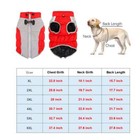 Winter Pet Dog Jacket Puppy Cat Vest Warm Fleece Padded Coat Clothes Waterproof