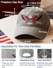 250th Anniversary Usa Patriot Baseball Cap Eagle Embroidered Hat