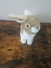 Hansa Rabbit Plush Realistic Bunny 12    Stuffed Animal Toy Euc