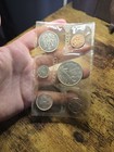1965 80  Silver Canada Mint Set In Envelope Original Bu Uncirculated Coins Canoe