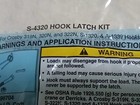 Lot Of 2 Crosby Hook Latch Kit S-4320 The Crosby Group Inc 320n Hooks  tr146 
