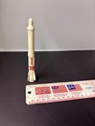 Nasa Rocket Toy Plastic White 2-stage Space Age 1960s 1970s Vintage Collectible