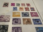 Gb Commonwealth Stamps Early To Qeii  Fine Used Stamps On Album Pages 
