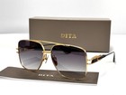 Dita Grand Emperik Dts159-a-01 Matte Black gold - Antique Grey Lens Sunglasses