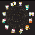 Hello Kitty Zodiac Gold Enamel Pin Collection Sanrio Licensed 2020 Vintage Style