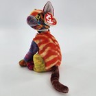 Ty Vintage Beanie Baby Kaleidoscope The Cat 2000 Pe Pellet Rare Stamp Tush Tag