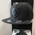 Nfl - Las Vegas Raiders 9fifty Adjustable Snap-back New Era Cap - Triple Black
