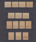Paraguay 1945 Sc 427-429 Group 21 Stamps With Double  Inverted   Other Varieties