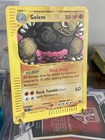 Golem 14 165 Holo Rare Expedition E-reader Pokemon Card Wotc Mp Vintage 2002 Tcg