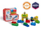 Jelly Blox Creative Kit Multicolor Soft Building Blocks For Toddlers Ages 2 