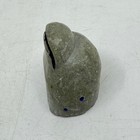 Inuit Hand Carved Beluga Head Sculpture - Excellent Condition