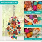 Parrot Toys Bird Toys Natural Corn Cob Bird Chew Toys For Small And Medium-sized