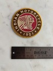 Indian Motorcycle - Circle Embroidered Iron-on Patch