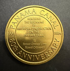Panama Canal Commemorative Coin 1904-1984 Royal Cruise Line 80th Anniversary