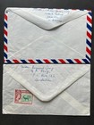 2 X British North Borneo Old Cover Collection Lot To Germany 1963   