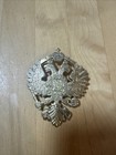 State Seal Two-headed Eagle Officer Badge Cockade Russia