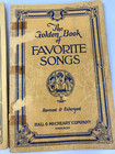 The Golden Book Of Favorite Songs Vintage Songbook Booklet Book 1951   Older