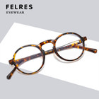 Men Women Round Blue Light Blocking Reading Glasses Clear Lens Classic Glasses