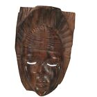 Vintage Polynesian Hand Carved Wood Tribal Wall Decor Masks 8  Art Work