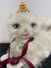 Barbie Talking Plush Cat Serafina Princess   The Pauper 2004 Mattel Purrs Works