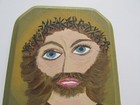 New Mexico Folk Art Retablo Jesus Christ With Crown Of Thorns