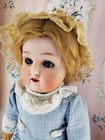Antique German 16  Gebruder Heubach Wagner Zetsche 10566 Shoulder Head Doll