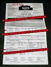 Rare  suits  Season 3 Episode 303 Original Production Call Sheet W Meghan Markle
