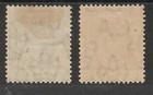 Bahamas 1906 Kevii 1 2d And 6d Wmk Multi Crown Ca