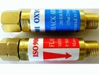 Devardi Glass Lampworking Oxygen propane Torch Regulator  Hose Kit 3 Inch Gauges