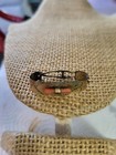 Victorian Antique Gold Coral Hair Clasp Estate