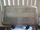 Old Vintage Rectangle Heavy Silverplate Platter