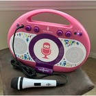 Singing Machine Ism398pp Kids Portable Bluetooth Karaoke Player Pink Tabioke
