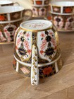 Royal Crown Derby Old Imari 1128 Set Of 6 Cups   Saucers