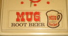 Vintage Mug Root Beer Wall Clock   Soda Sign Works