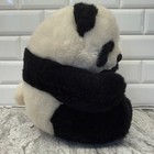Vintage Aurora Panda Bear Stuffed Animal Black White  1991 Toy Vtg 90s Mcm Small