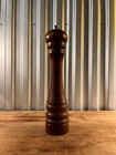 Mr  Dudley Wooden Pepper Mill Grinder Tall Wood Salt Pepper Manual Grinder Vtg