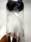 Art Deco Rare 1930 s Etched Gazelle Cocktail Shaker W 4 Vintage Gazelle Glasses