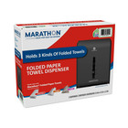 Marathon Combo Folded Paper Towel Dispenser  Smoke