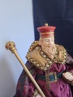 Large Wise Man Nativity Figure Replacement 14    Fabric Traditional Christmas 