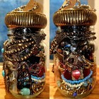 Mystery Jewelry Jar -  Boho Wanderlust  - Includes Stamped And  925 