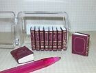 Miniature Charles Dickens Collection  10 Volumes  Dollhouse Books 1 12 Scale